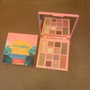 Ciate Everyday Vacay Eye & Face Palette, 8 Eye & 4 Face Shades, Metallic & Matte